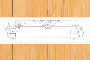 pattern pine paneling